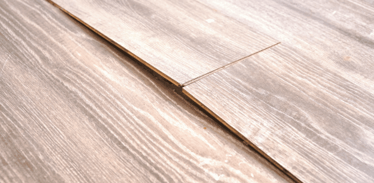 parquet qui gondole
